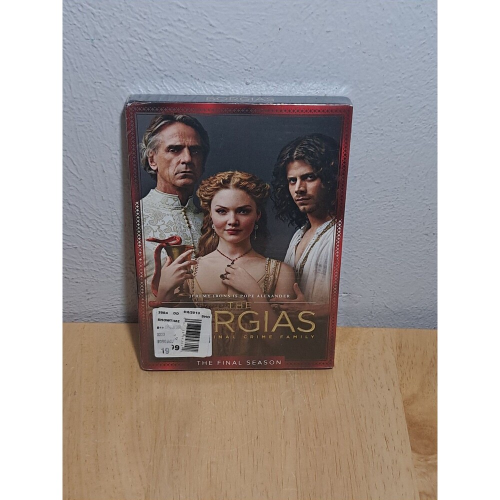 BRAND NEW SEALED The Borgias: the Third Season (The Final Season) (DVD, 2013)